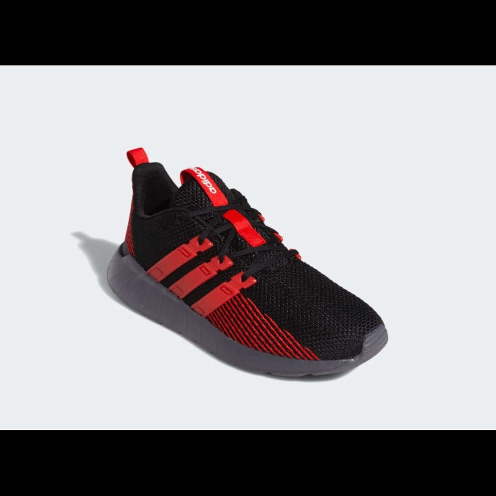 Adidas Black & Red Men Shoes